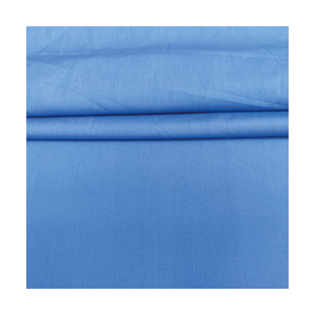 Tessuto 65% poliestere/35% cotone azzurro h=1600 mm