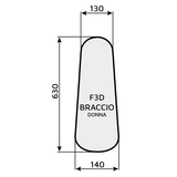 Feltro 3D braccio F3D/BD modello donna