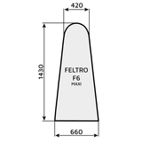 Feltro universale F6 (forma C Maxi)