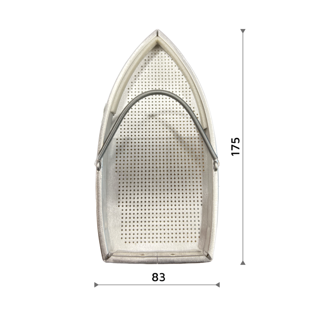 Soletta Corazzata - Spazzola Due Effe Speedy stirante