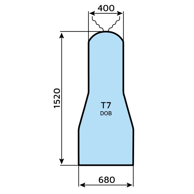 Telo universale T7 (DOB)