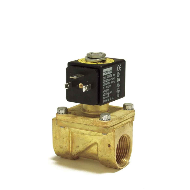 E.V. a membrana PARKER 156.2IR 3/8" Ø=10 mm 9 W 230 V Tenuta rubino