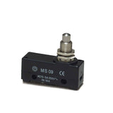 Small threaded piston microswitch MS 09